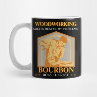 Woodcrafting - Bourbon Does The Rest Mug